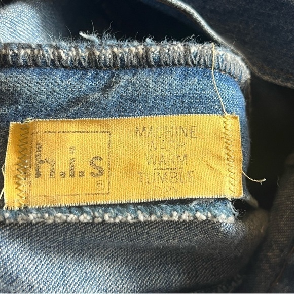 Vintage Women's H.I.S. Bareback High Waist Flare Jeans RARE - Picture 13 of 13